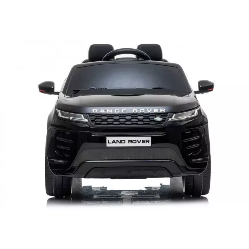 LEAN CARS Range Rover Evoque auto elettrica per bambini nero verniciato