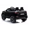 LEAN CARS Range Rover Evoque auto elettrica per bambini nero verniciato