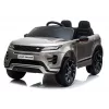 LEAN CARS Range Rover Evoque auto elettrica per bambini argento verniciato