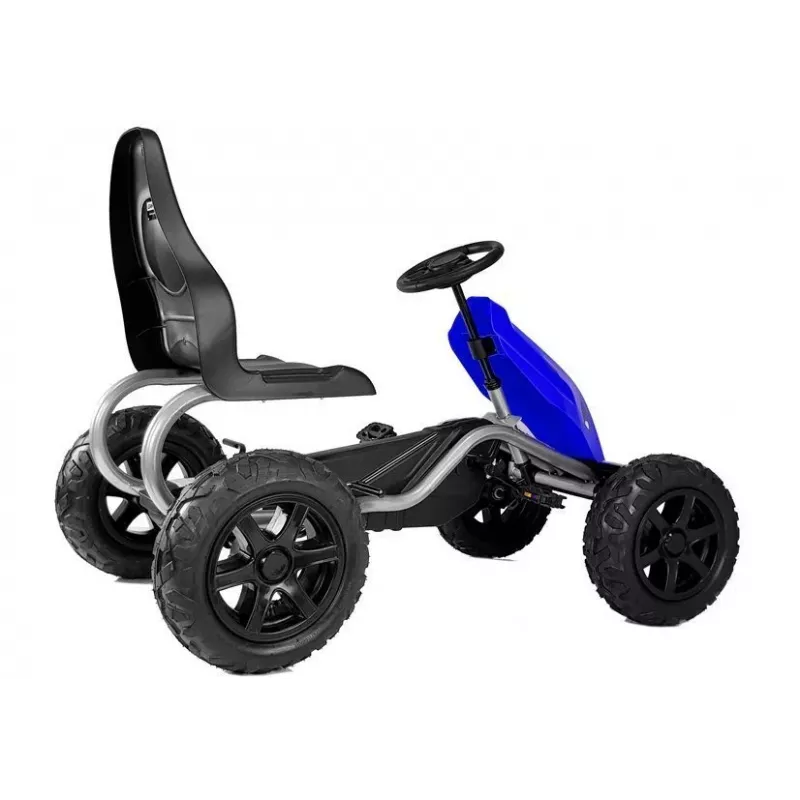 LEAN CARS pedalò go kart B012 ruote gonfiabili blu