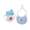 LEAN TOYS bambola bebè 45 cm vestiti blu
