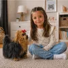 LEAN TOYS cane York interattivo si muove abbaia marrone-nero