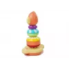 LEAN TOYS piramide didattica scimmia con suoni, impara i numeri