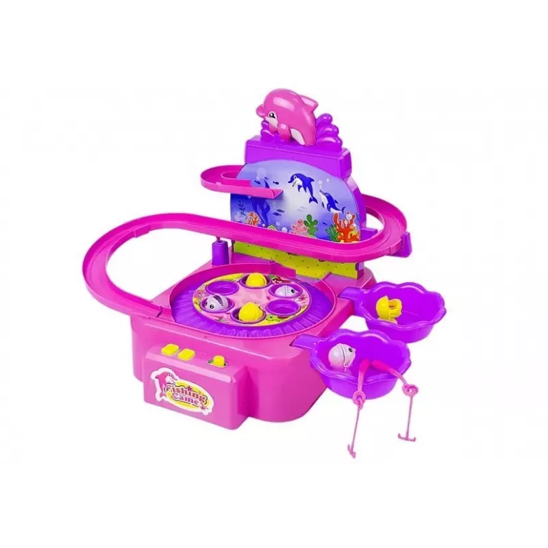 LEAN TOYS set pesca rosa