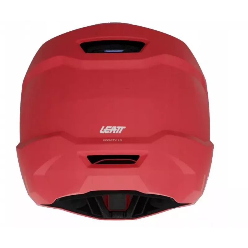 LEATT MTB Gravity 1.0 V24 Casco da Ciclismo Full-Face, Taglia M, Rosso