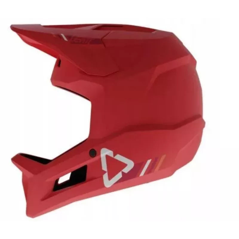 LEATT MTB Gravity 1.0 V24 Casco da Ciclismo Full-Face, Taglia M, Rosso