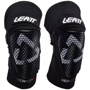 LEATT Ginocchiere ReaFlex Pro Ginocchiere Taglia L, Nero