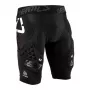 LEATT Impact Shorts 3DF 4.0 Pantaloncini Protettivi, Taglia M, Nero