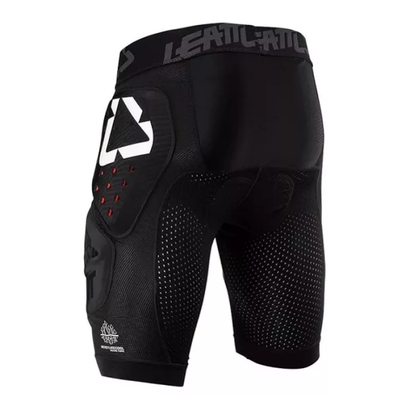 LEATT Impact Shorts 3DF 4.0 Pantaloncini Protettivi, Taglia L, Nero