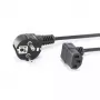 SBOX cavo di alimentazione PC Schuko a IEC C13 2m nero