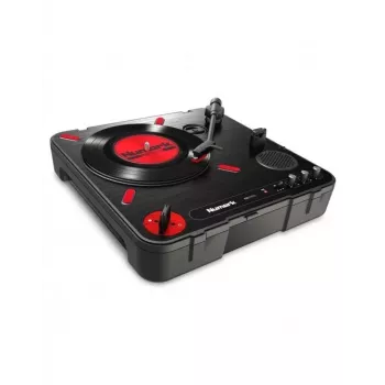 Numark PT01 Scratch - giradischi portatile semi-automatico con interruttore DJ scratch