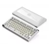 AKKO Kit tastiera meccanica barebone DIY 75% 82 tasti triple mode hot-swappable gasket mount bianco
