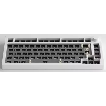AKKO Kit tastiera barebone DIY 75% bianco tri-mode hot-swappable