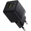 Baseus Palm caricatore USB-C USB-A 30W nero