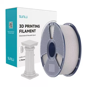 SUNLU PLA High-Speed Marble Filament (grigio chiaro) 1,75 mm 1 kg
