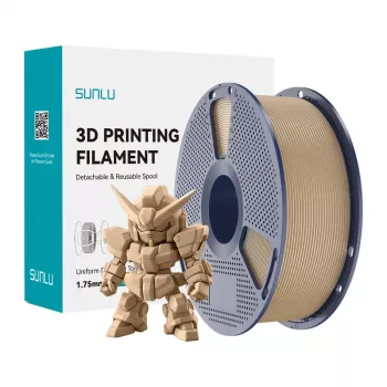 SUNLU PLA+ 2.0 Filament (Oak) 1,75 mm 1 kg