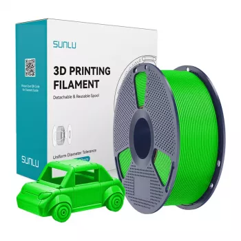 SUNLU PETG Filament 1,75 mm verde 1 kg
