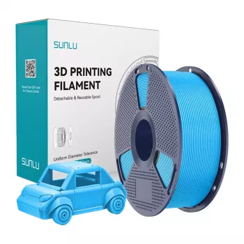 SUNLU PETG Filament (ciano) 1,75 mm 1 kg