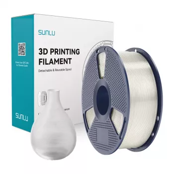 SUNLU PETG Filament 1,75 mm trasparente 1 kg