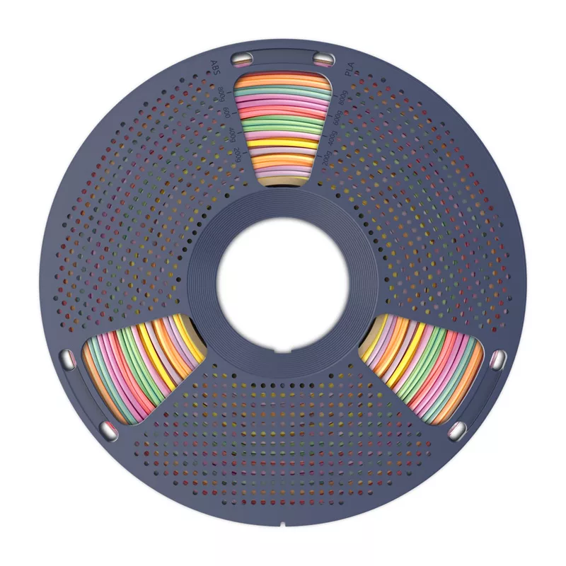 SUNLU PLA+ Silk Filament Rainbow 01 1,75 mm 1 kg