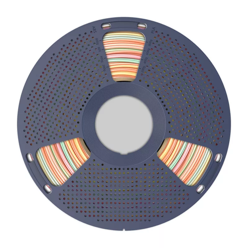 SUNLU PLA+ Silk Filament (Rainbow) 05 1,75 mm 1 kg