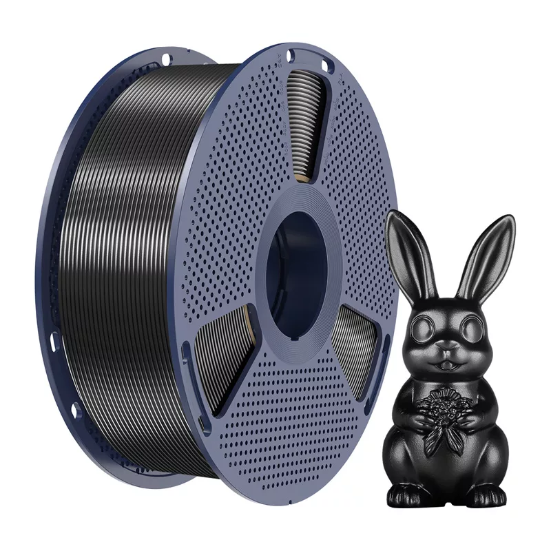 SUNLU PLA+ Silk Filament 1,75 mm nero 1 kg