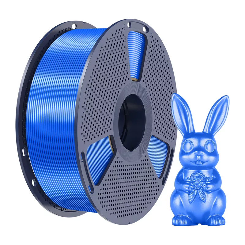 SUNLU PLA+ Silk Filament 1,75 mm blu 1 kg