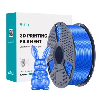 SUNLU PLA+ Silk Filament 1,75 mm blu 1 kg