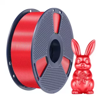 SUNLU PLA+ Silk Filament 1,75 mm rosso 1 kg
