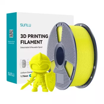 SUNLU PLA+ Filament 1.75mm giallo 1kg