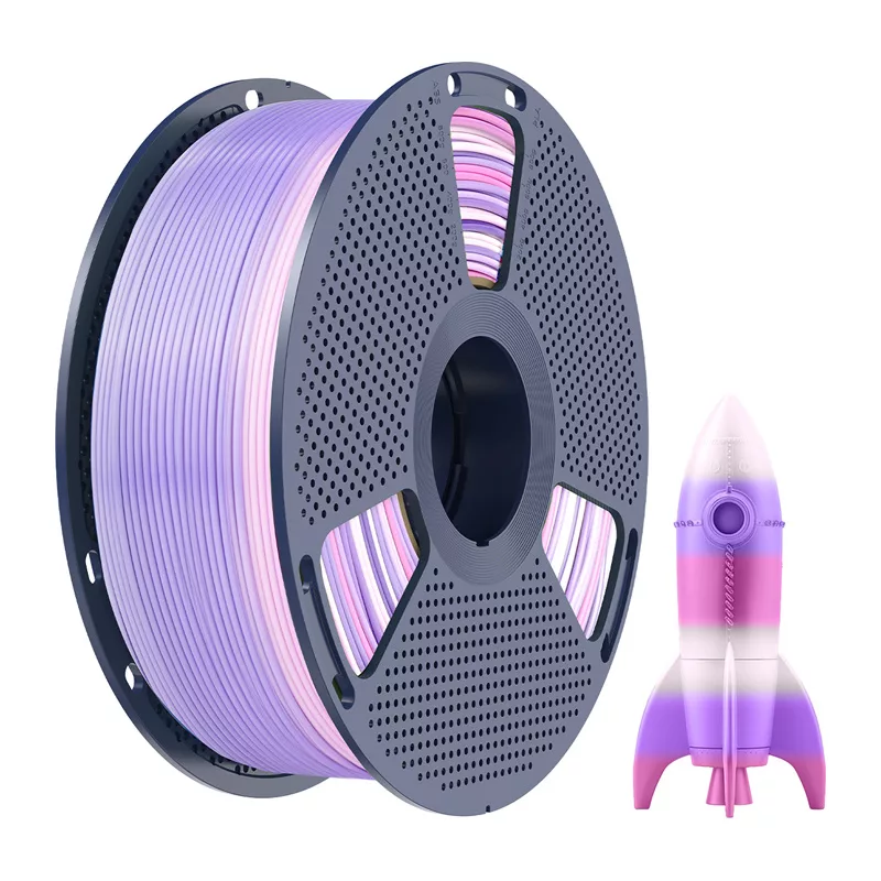 SUNLU PLA Filament Rainbow 1,75 mm 1 kg filamento per stampante 3D