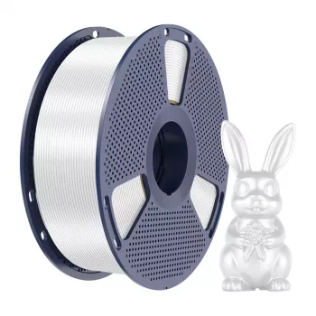 SUNLU PLA+ Silk Filament 1.75 mm bianco 1 kg