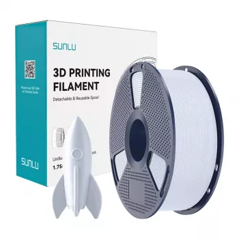 Sunlu High-Speed PLA Filament - bianco 1,75 mm 1 kg