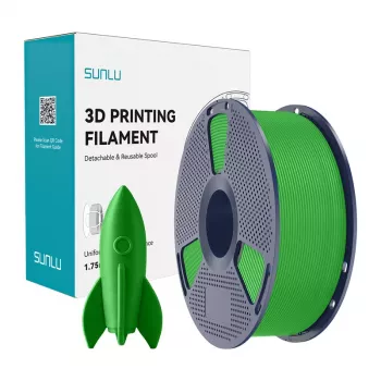 SUNLU PLA High-Speed Filament 1,75 mm verde 1 kg