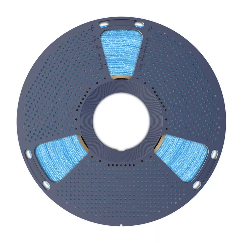 SUNLU PLA filamento (Shiny Blue) 1,75 mm 1 kg