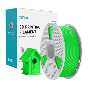 SUNLU ASA Filament 1,75 mm verde 1 kg