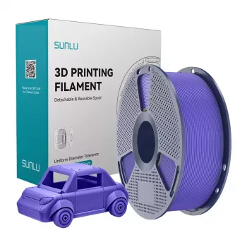 SUNLU PETG Filament 1,75 mm lavanda viola 1 kg bobina per stampanti FDM 3D