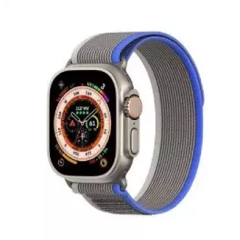 Dux Ducis Sport Cinturino in velcro per Apple Watch 38/40/41/42mm grigio blu