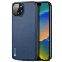 Dux Ducis Apple iPhone 14 Fino Custodia in nylon blu