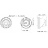 Hikvision DS-2CD23123G2-LIS2UY/SL(2.8mm) Telecamera IP 12MP, nera