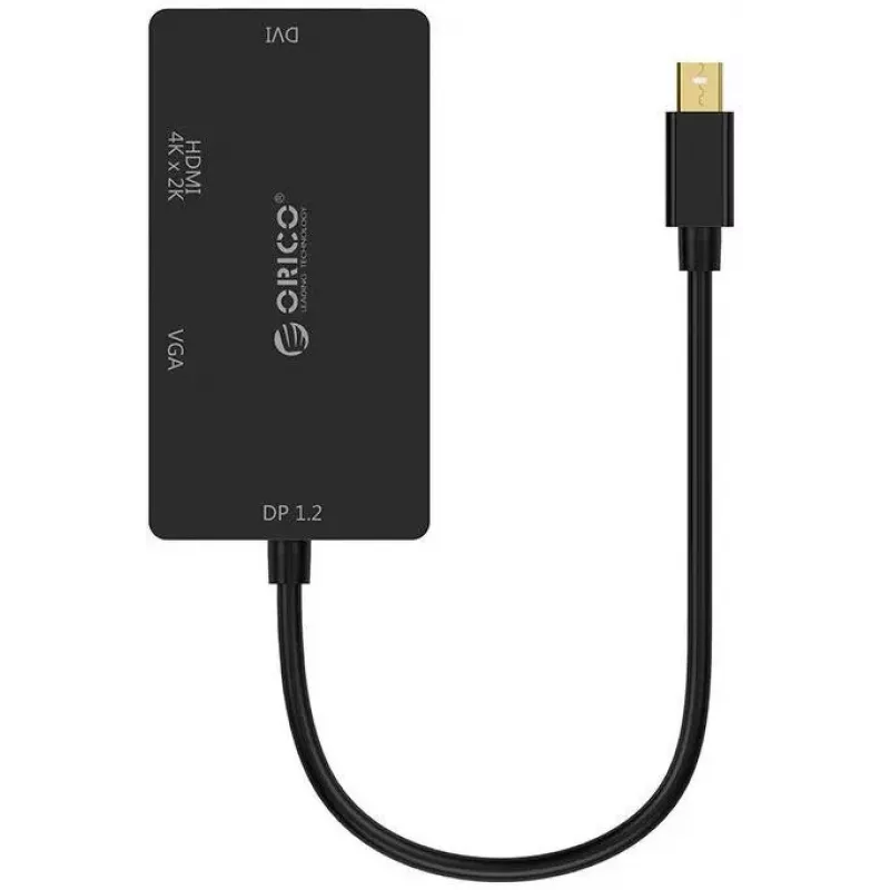 ORICO Adattatore Mini DisplayPort a HDMI, VGA, DVI (nero)