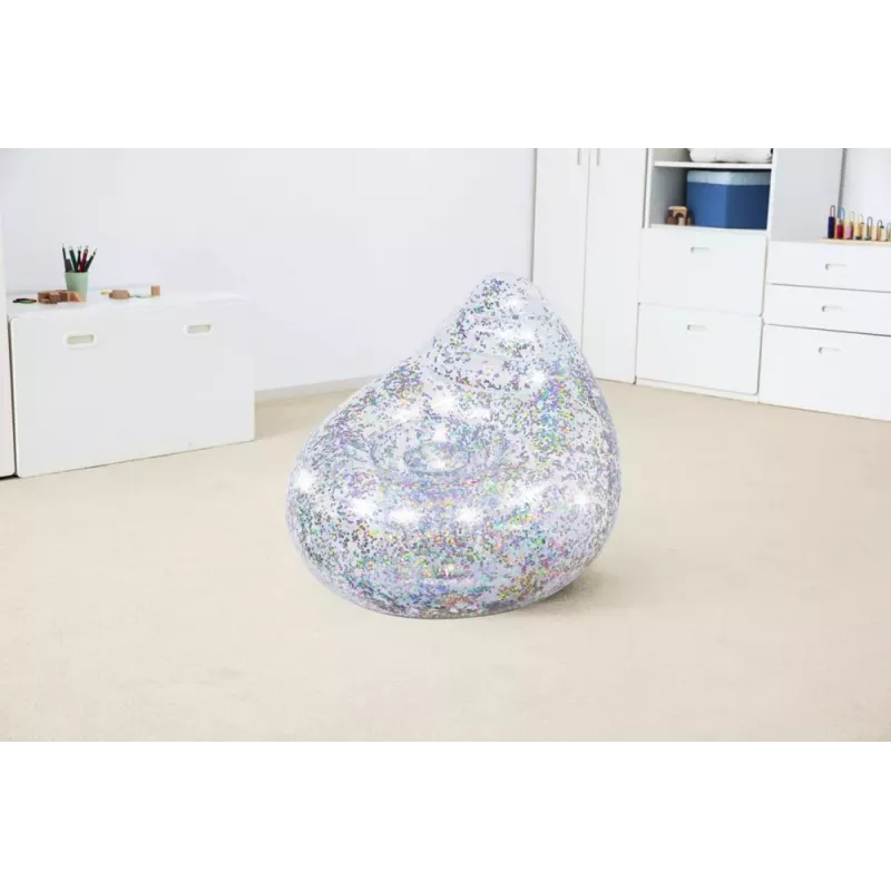 Bestway Poltrona gonfiabile glitter 72x72x64 cm