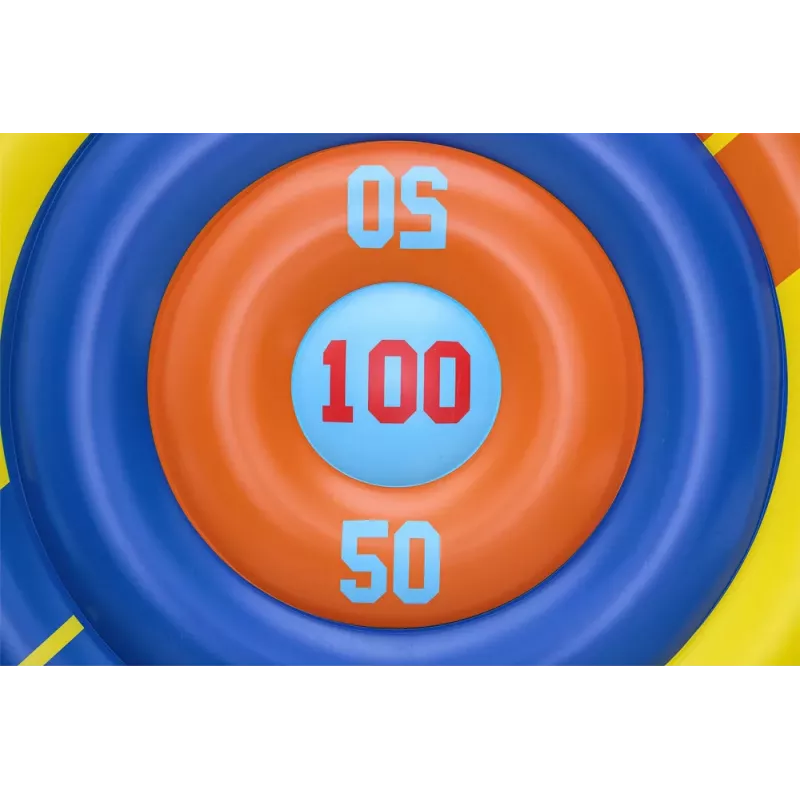 Bestway Gioco gonfiabile per piscina Arcade Shield con frisbee 140 cm
