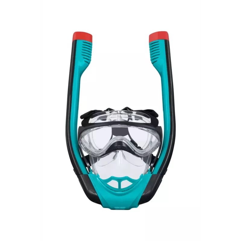 Bestway 24058 Maschera da snorkeling full face L/XL nero/blu