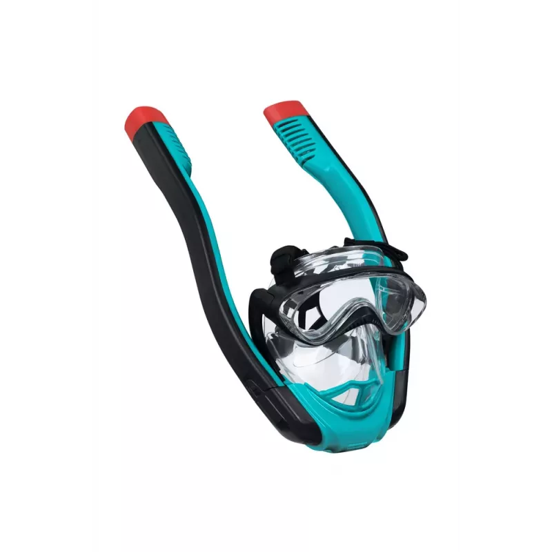 Bestway 24058 Maschera da snorkeling full face L/XL nero/blu