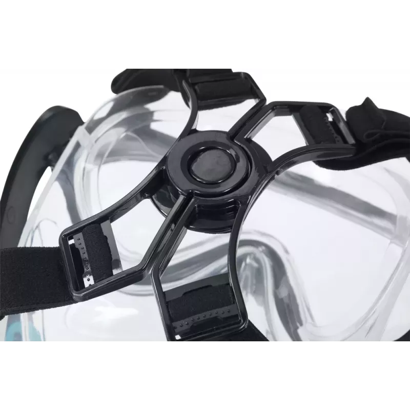 Bestway 24060 Maschera da snorkeling full face S/M blu/nero