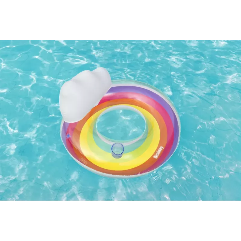 Bestway Salvagente gonfiabile 107 cm Rainbow