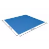 Bestway Flowclear Telone da terra per piscina 274 x 274 cm blu
