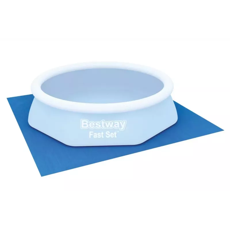 Bestway Flowclear Telone da terra per piscina 274 x 274 cm blu