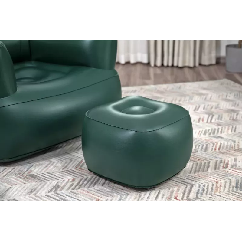 Bestway Poltrona gonfiabile grigio scuro 75137